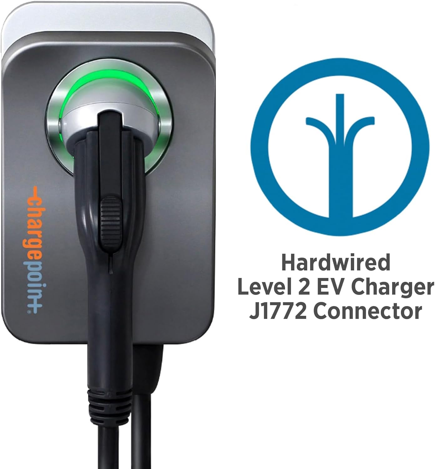 Homeflex Level 2 EV Charger J1772 - Fast Smart Battery Power Charging at Home for Electric Automobile Vehicles