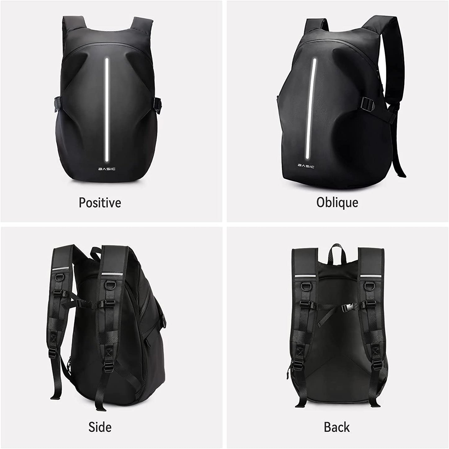 Motorcycle Backpack, Motorcycle Backpacks for Men and Women, Waterproof Motorcycle Backpack, Helmet Bag Bookbag for Riding, Outing