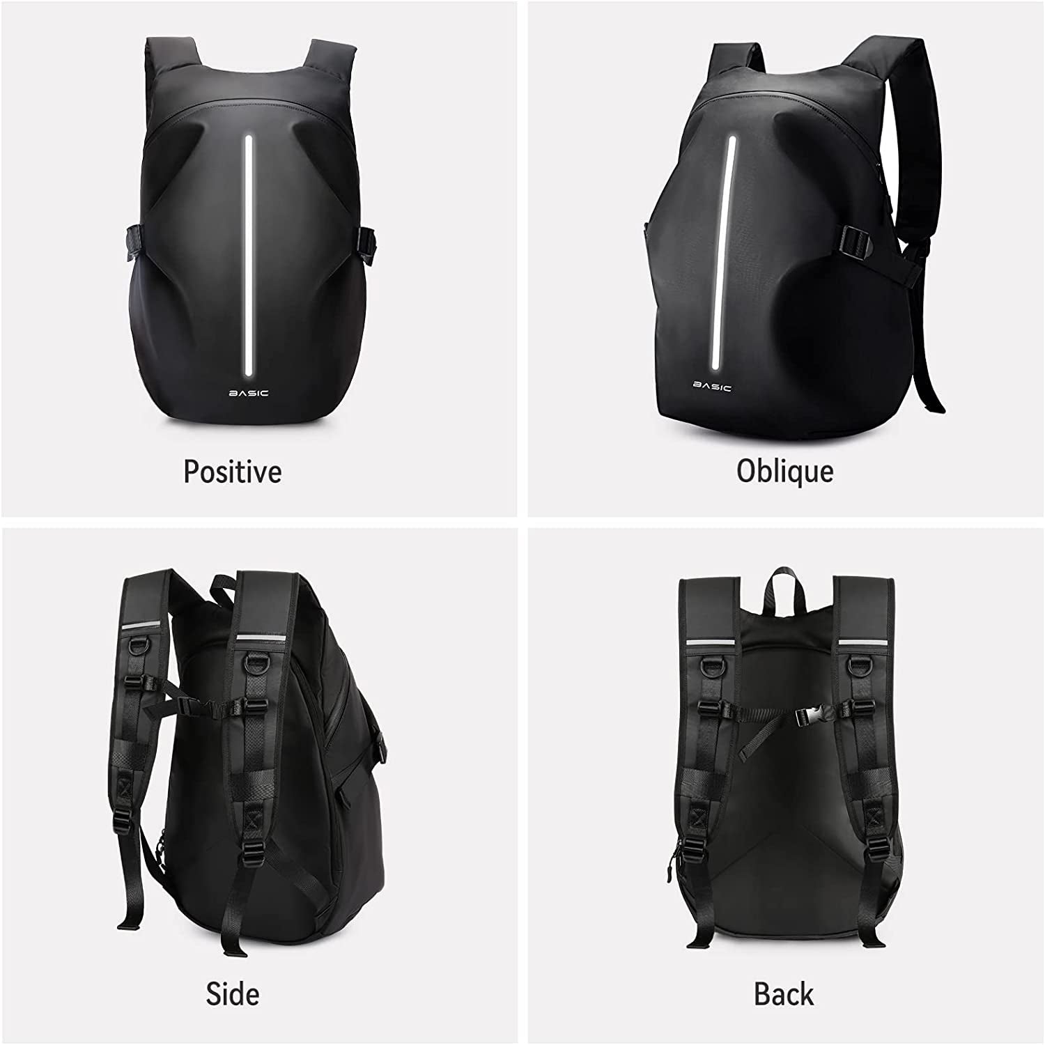 Motorcycle Backpack, Motorcycle Backpacks for Men and Women, Waterproof Motorcycle Backpack, Helmet Bag Bookbag for Riding, Outing
