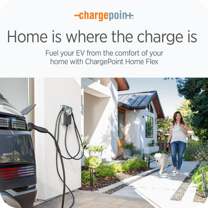 Homeflex Level 2 EV Charger J1772 - Fast Smart Battery Power Charging at Home for Electric Automobile Vehicles